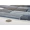 Andova Tiles Migdal 2-in. x 6-in. Brick Joint Glass Wall & Floor Mosaic Tile (0.98 Square Feet Per Sheet) ANDMIG229 - alternate 8